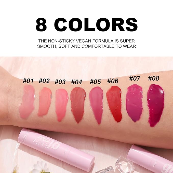 MAEPEOR Nourishing Lip Balm 8 Colors (Color