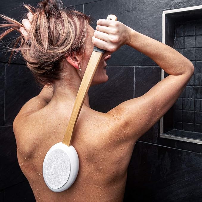 Back lotion applicator | tea