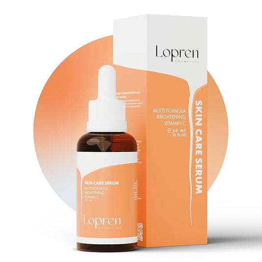 Vitamin C Brightening Multi-Formula Face Serum, Hydrating & Anti-Aging Skin Care, Dark Spot Corrector with Niacinamide & Peptides, 1 Fl Oz