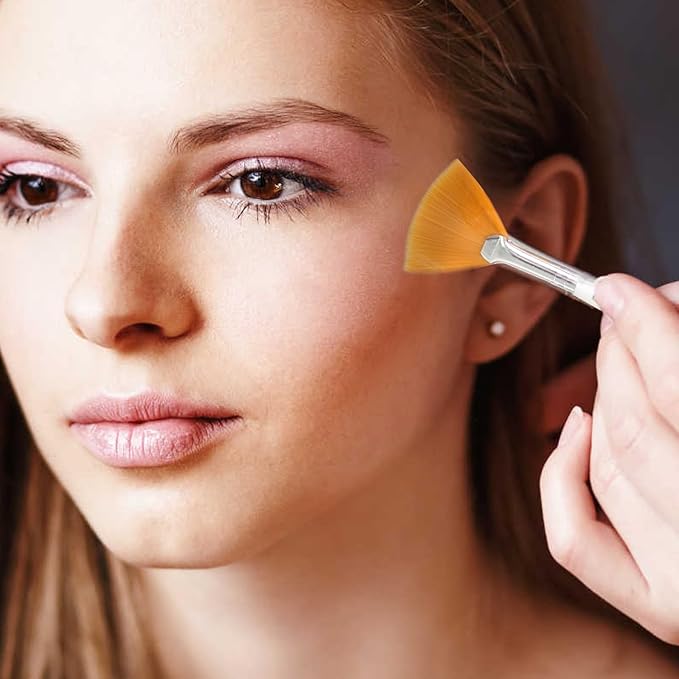 18 Pcs Esthetician Supplies for Facials Set,6 Gold Facial Bowls, 6 Facial Brushes,6 Flat Mask Brushes,Professional Spa-Grade Tools for Women,DIY Face Mask Mixing,Cosmetic & Skincare Application