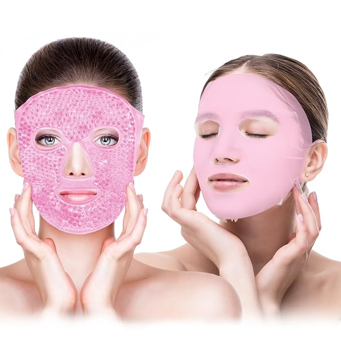 Ice face mask and silicone