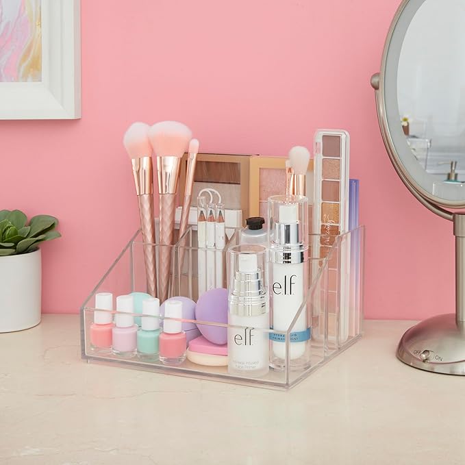 Stori chloe clear plastic stackable