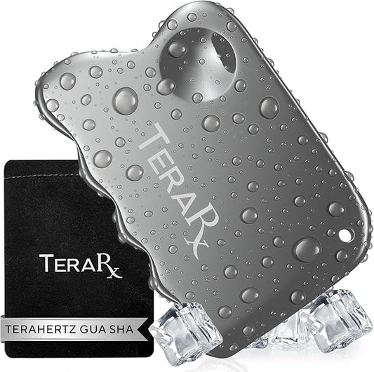 Terahertz Stone Gua Sha & Massage Tools – Authentic Terahertz Tools for Lymphatic Drainage, Tension Relief, and Facial Relaxation (Body Gua Sha)