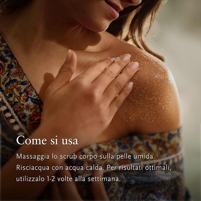 RITUALS The Ritual of Ayurveda Body Scrub - Exfoliating Scrub with Punjabi Pink Salt & Sweet Almond - 10.5 Oz