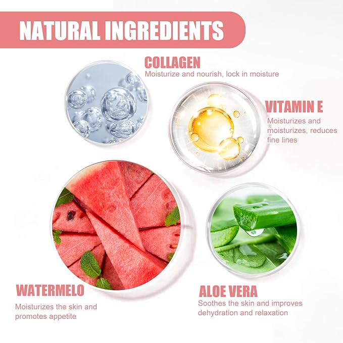 3 Pcs Bee Lip Balm Honey Lines