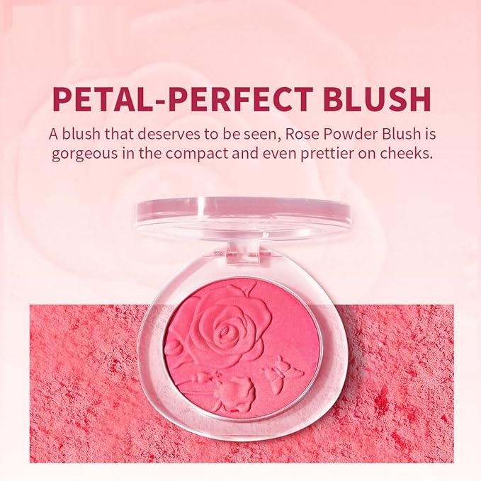 MAEPEOR Matte Face Blush 8 Colors Lightweight Natural (Color 06)