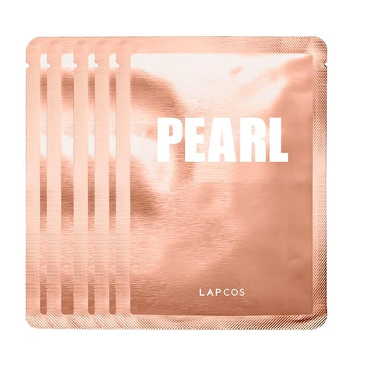 LAPCOS Pearl Sheet Mask, Daily Face Clarify