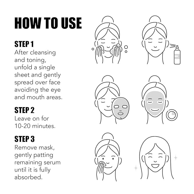 Lapcos hyaluronic acid sheet mask,