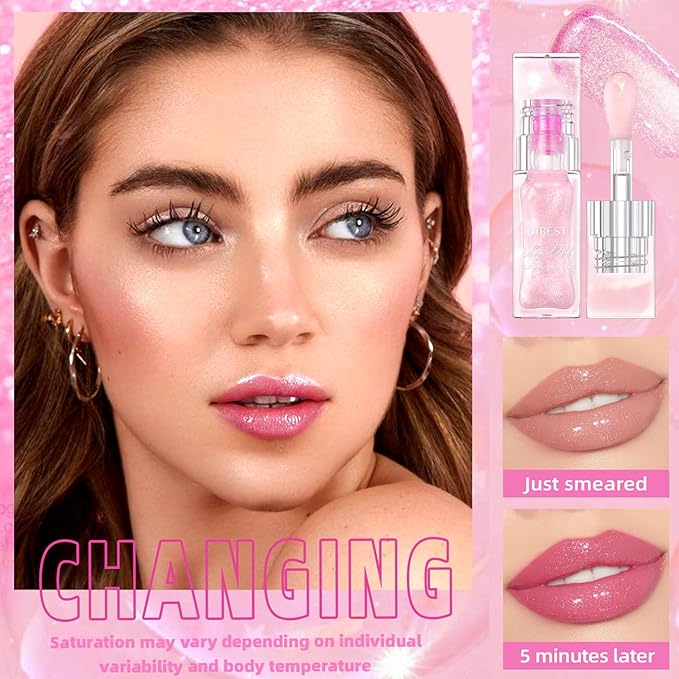 Magic Color Changing Moisturizing Lip Glow Oil Plumping Magic