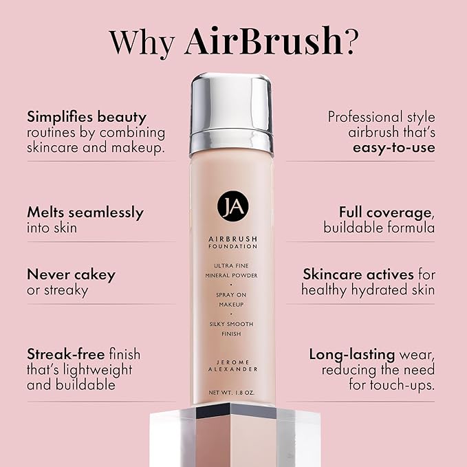 MagicMinerals AirBrush Foundation by Jerome Alexander – 2pc - Dark