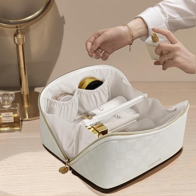 Prite travel cosmetic bag makeup