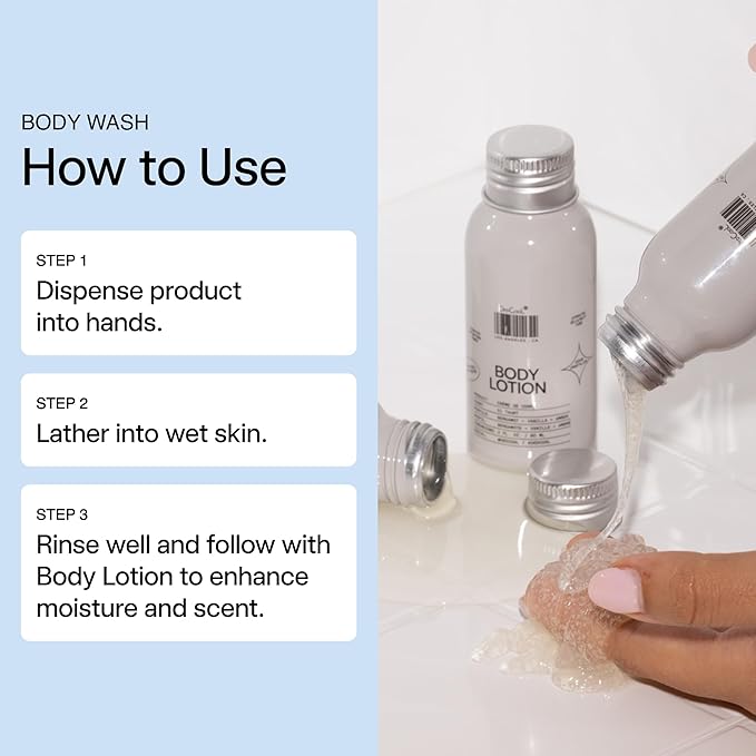 DedCool Body Wash Mini 2OZ Taunt – Non-Toxic, Vegan, Carbon-Neutral Formula with Snow Mushroom & Shea Butter,