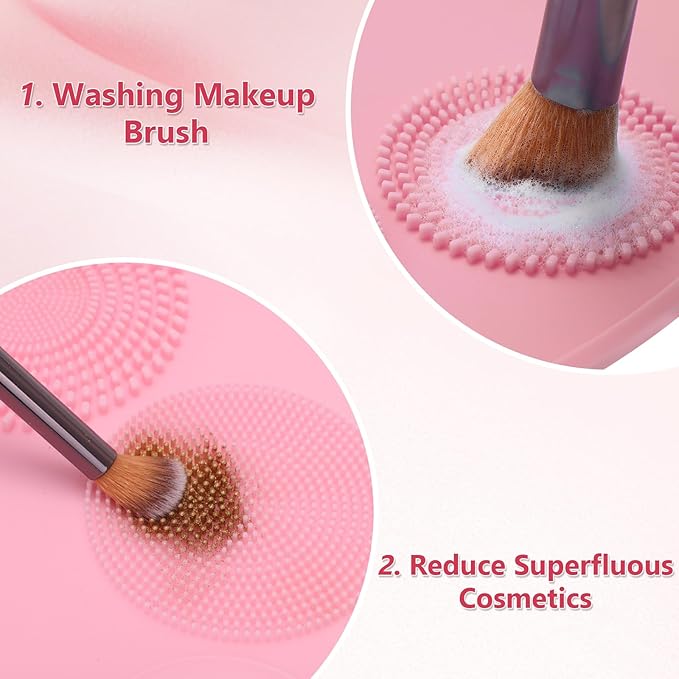 Makeup Palette, 3 in 1 Silicone Makeup Mat