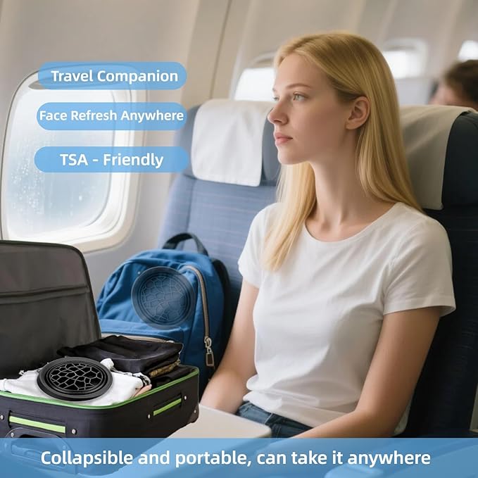 Collapsible Ice Face Bath Bowl - Thickened Silicone Basin for Cooling Face bowl, Space-Saving Foldable Design for Travel & Home, Multi-Functional Ice Bowl