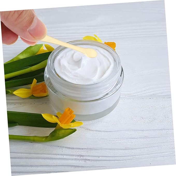 12pcs Face Cream Applicator Cosmetic Spoons for Skincare for Masks Creams Lotions Easy to Clean for Home Use and Beauty Routines