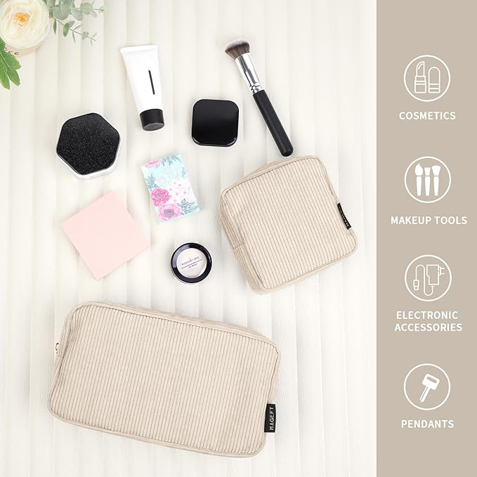 Magefy small makeup bag for