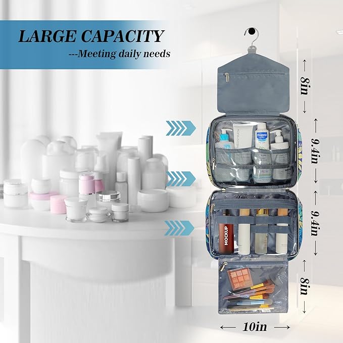 Baglher travel toiletry bag for