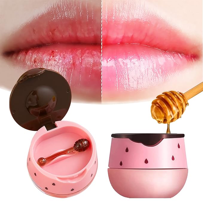 2PCS Lip Balm Honey Pot, Honey Sleeping