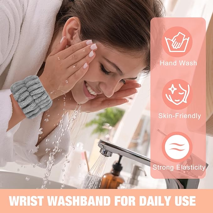 Women's wrist towels for washing