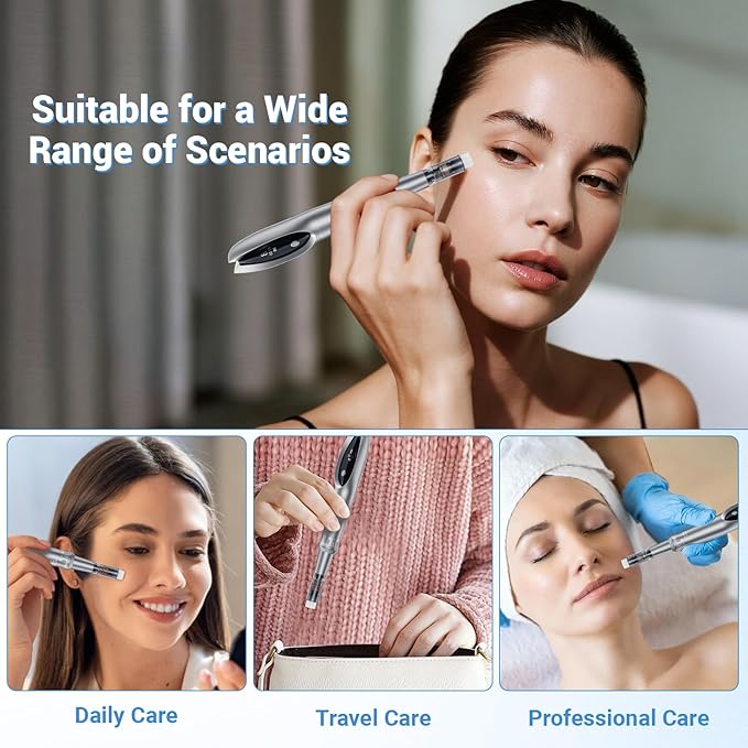 Beauty Roller Pen Facial Massage Skin Care Tools for Men and Women Home Use