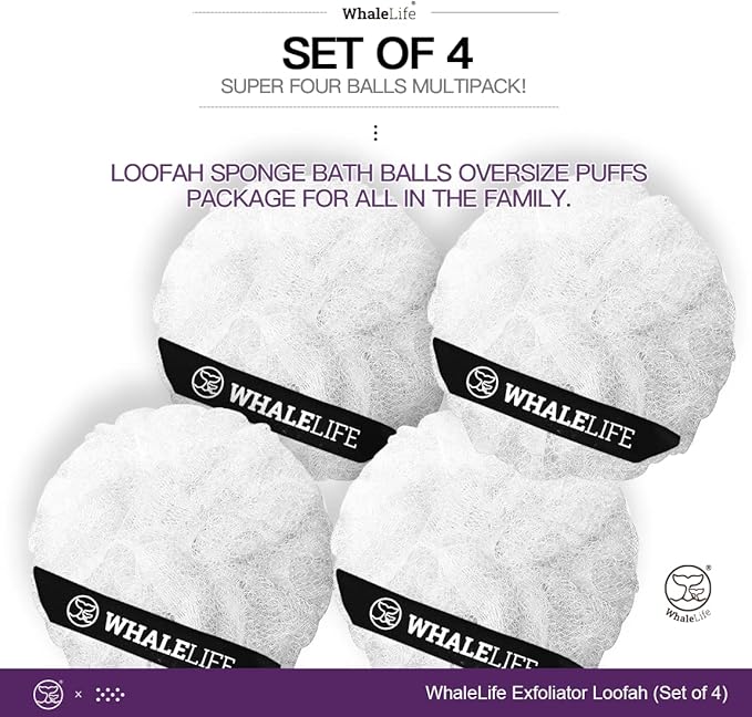 Loofah sponge bath sponge for