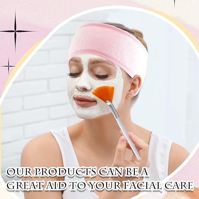 37 Pcs Face Mask Mixing Bowl Set for Esthetician Supplies Tool Kit with Facial Mask Bowl Stick Spatula Soft Brushes Wet Puff Headband Clay Applicator Tools