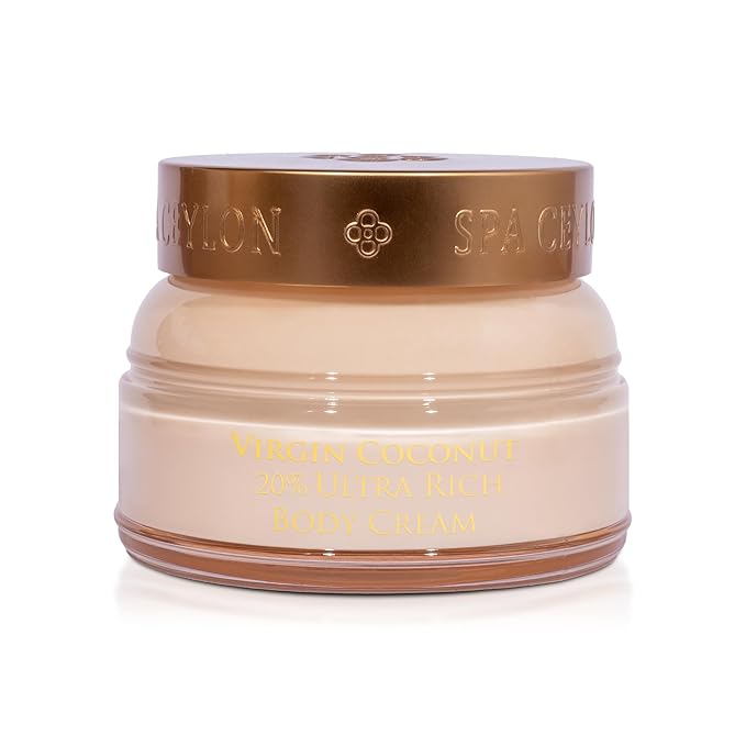 SPA CEYLON Virgin Coconut 20% Rich Body Cream | Hydrating | Suitable for all skin types