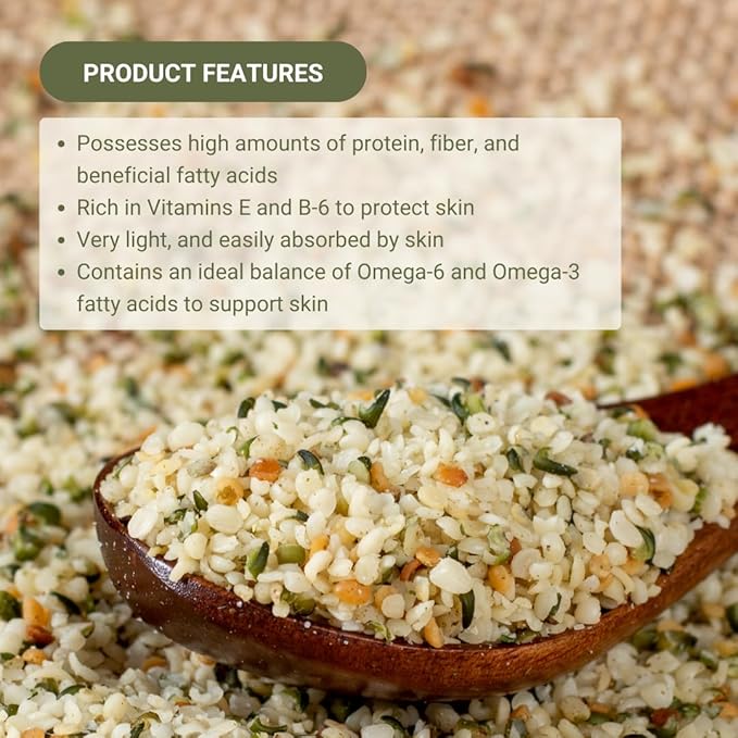 Hemp Seed Oil for Skin, Hair and Body Direct from Hemp Oil Canada - Cold Pressed Hemp Seed Oils - 16oz (Pack of 1)