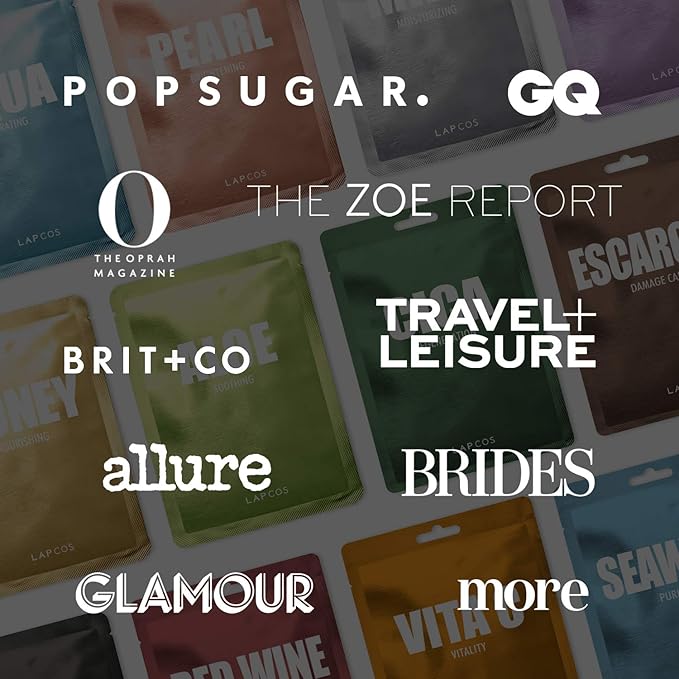 LAPCOS Collagen Sheet Mask, Firming Daily Elasticity