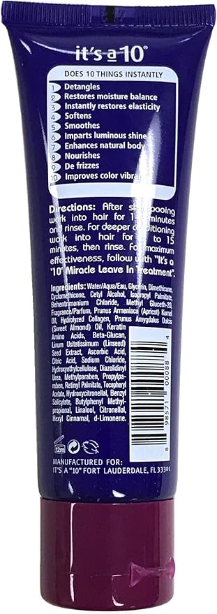 It's A 10 Miracle Hair Mask 2 Oz