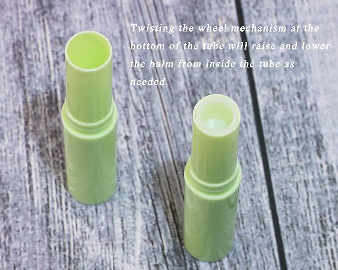 0.14oz Empty Flavored Lip Balm Container (Green)