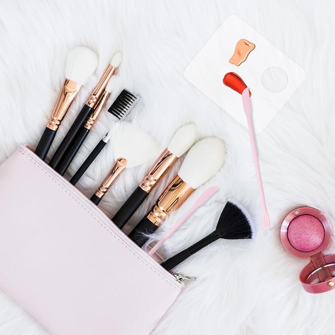 Makeup Mixing Palette Spatula Set, 2PCS Mini Acrylic