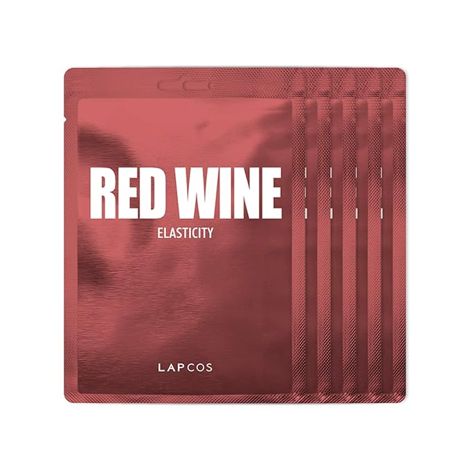 Lapcos red wine sheet mask,