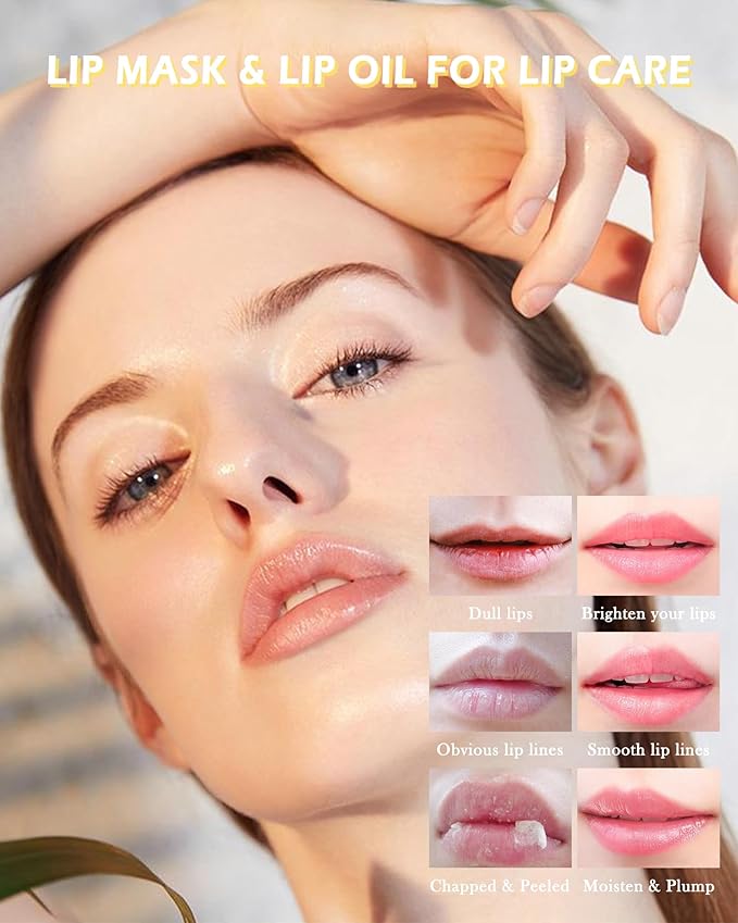 2PCS Strawberry Lip Balm Honey Pot Exfoliator