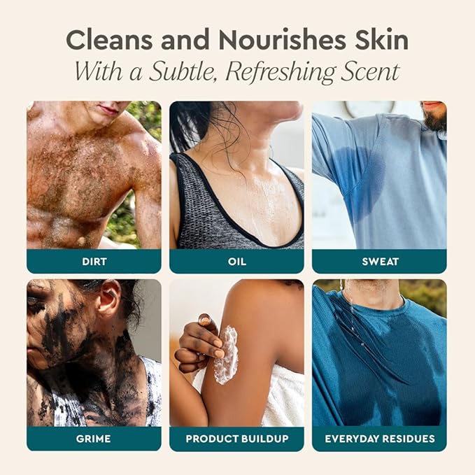 Puracy Body Wash Refill, Natural Body Wash, 98.6% Pure Plant Ingredients, Moisturizing Shower Gel for Women Men Kids, Body Soap for Dry Sensitive Skin. Gently Scented with Coconut & Vanilla, 48 Ounce