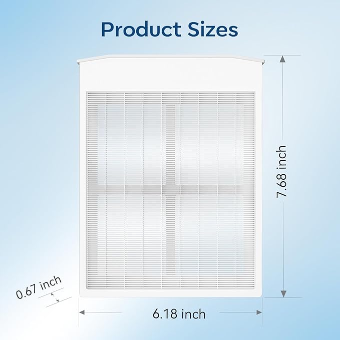Makartt 2Pcs Nail Dust Collector Filter - HEPA Standard, Reusable, MK200 & SYLVIE Compatible