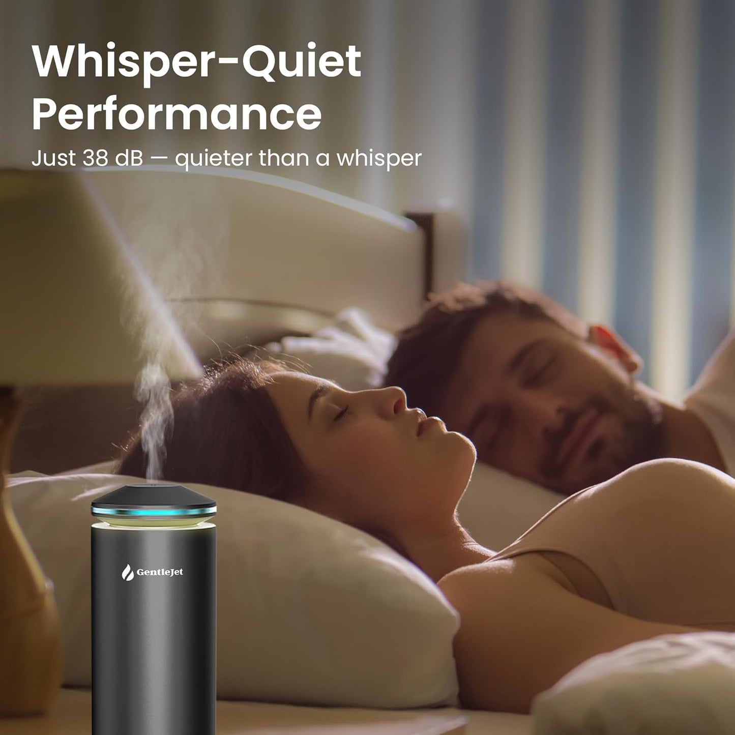 MajesticMist Rechargeable - Aluminum Waterless Essential Oil Diffuser with Wireless Charging, Quiet Aroma Diffuser, Scent Diffusers for Home, Room & Hotel, Remote Control, USB-C, 1000sq.ft