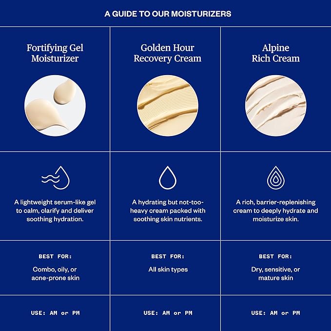 Ursa Major Alpine Rich Cream | Deeply Hydrating & Moisturizing Natural Face Lotion | Supports Skin Barrier and Targets Fine Lines | Vegan, Non-Toxic, Cruelty-Free | 1.69 ounce