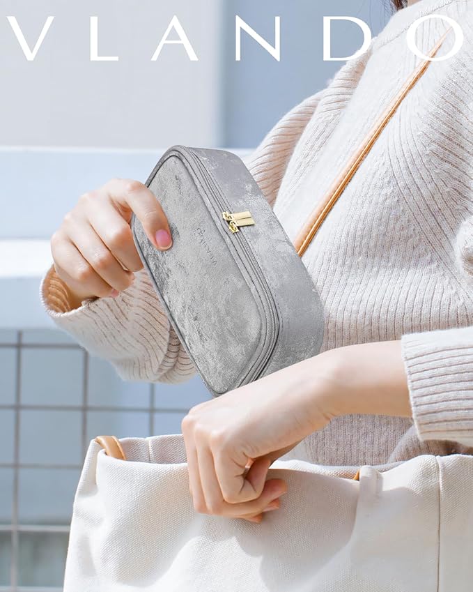 Vlando travel makeup bag small
