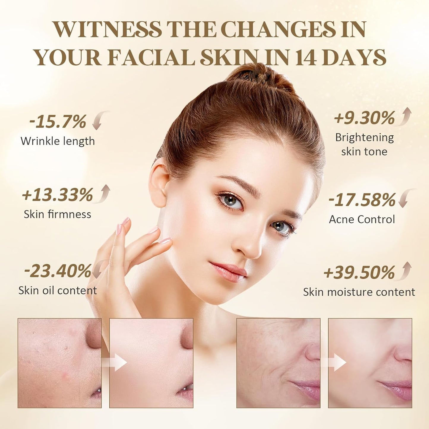 LED Face Mask Light Therapy, FSA Red Light Therapy for Face Wrinkle, Blue Light Therapy Mask for Face Acne, Rechargeable