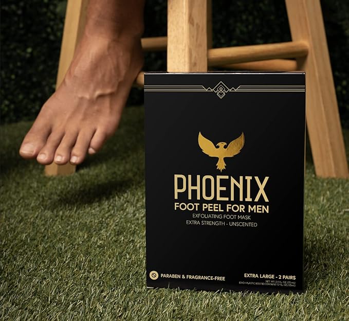 (Pack of 2) for Men - Extra Large - Extra Strength - Exfoliating Dry Feet Treatment - Callus Remover - Unscented - Paraben and Fragrance Free