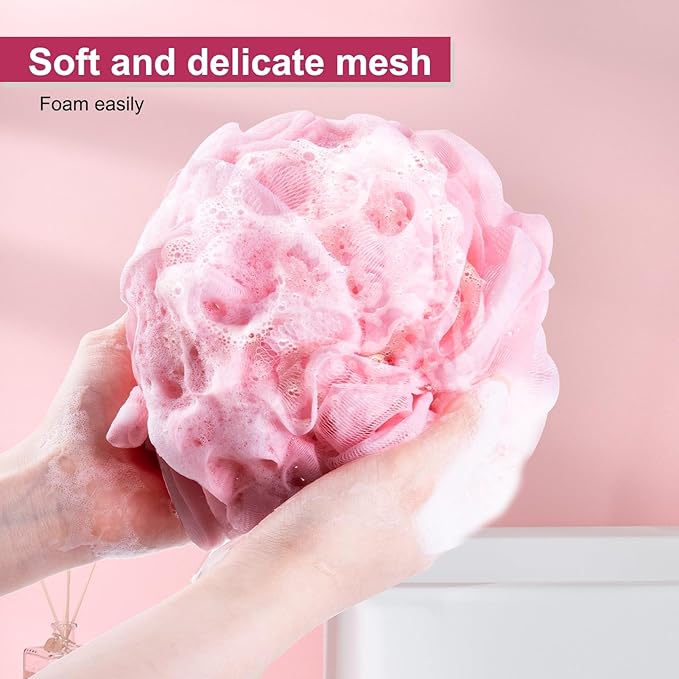 Loofah sponge 75g 4 pack,