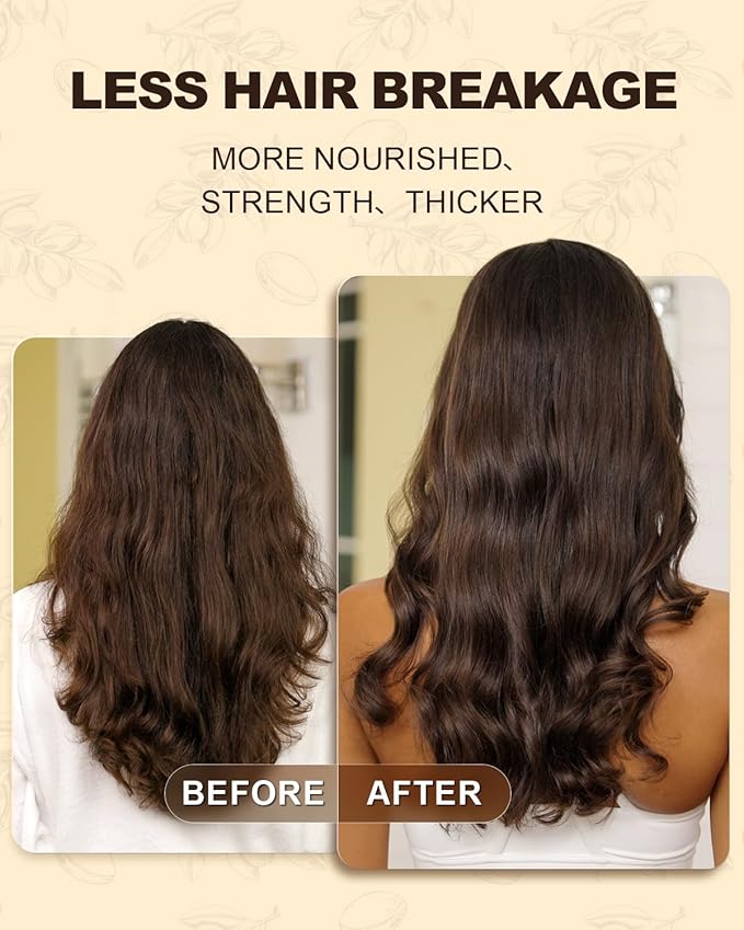 Yoken Organic Argan Oil for Hair 4 Fl Oz, USDA Pure and Natural Morocco Argan Oil, Argon Oil For Hair, Scalp, Face & Skin Care, 100% Cold Pressed Hair Conditioner, Unrefined Argon Nails Carrier Oil