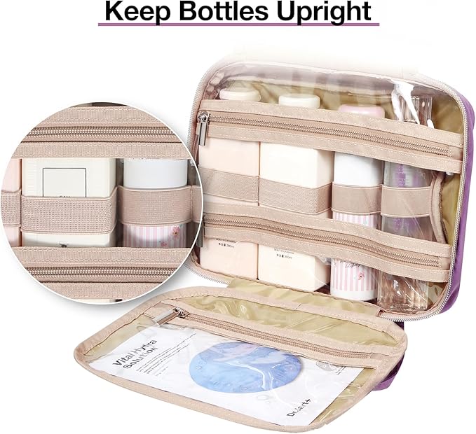 Bagsmart toiletry bag hanging travel