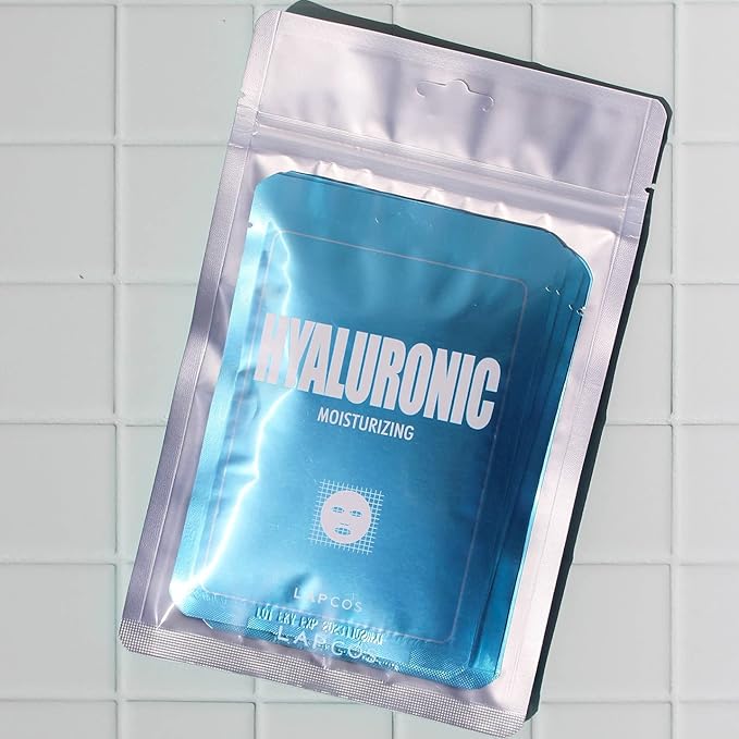 Lapcos hyaluronic acid sheet mask,