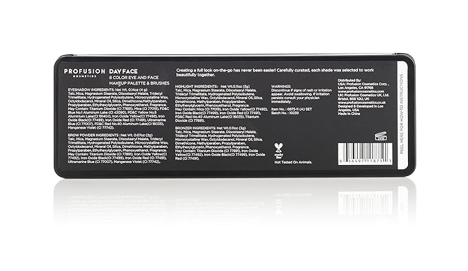 Profusion Cosmetics Day Face Pro Makeup Case -