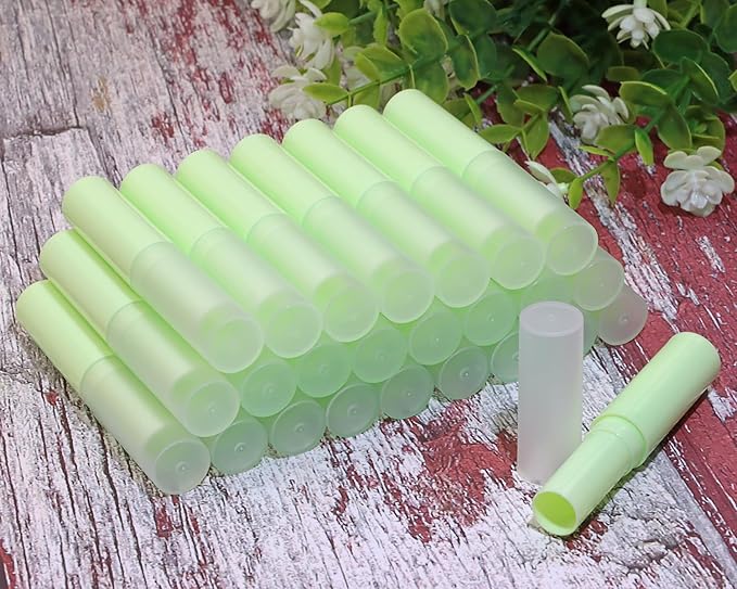 0.14oz Empty Flavored Lip Balm Container (Green)