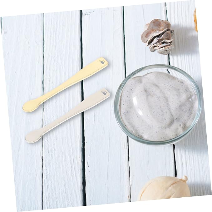 18pcs Face Cream Applicator Handy Cosmetic Spoons for Mask Application Smooth Texture Travel-friendly for Creams Lotions Skin