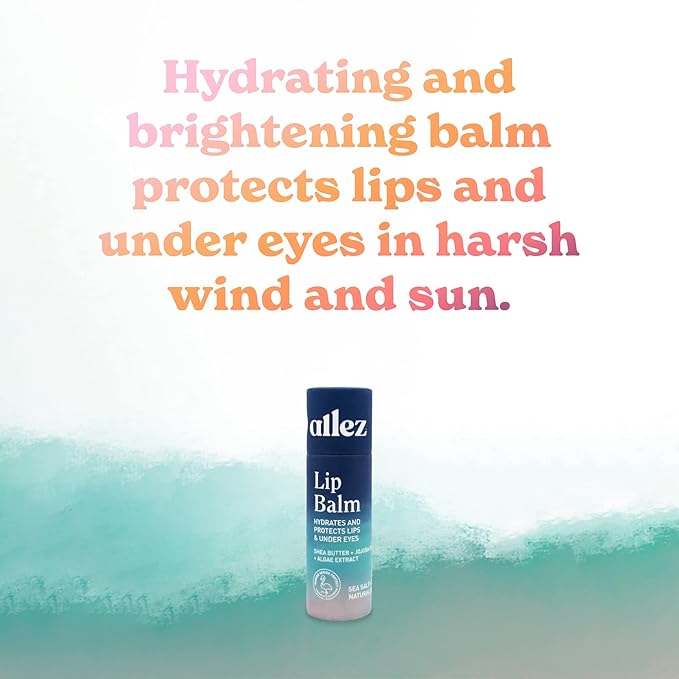 Vegan Lip & Eye Balm, Plant-Based Kelp