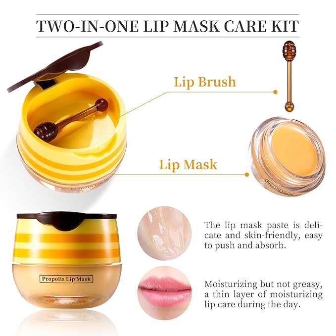 2 PCS Bee Honey Lip Balm